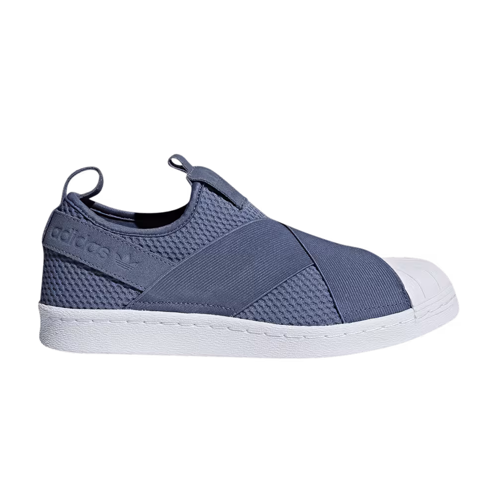 Adidas Women's Superstar Slip-On Raw Steel