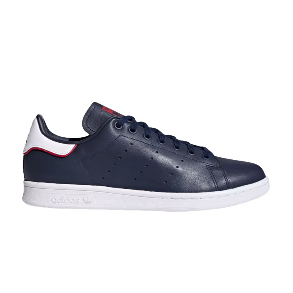 Adidas Stan Smith Collegiate Navy Scarlet