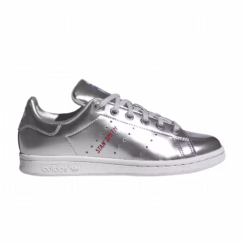 Adidas Stan Smith J 'Silver Metallic'