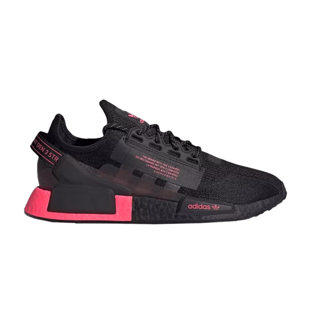 adidas NMD_R1 V2 Black Flash Red