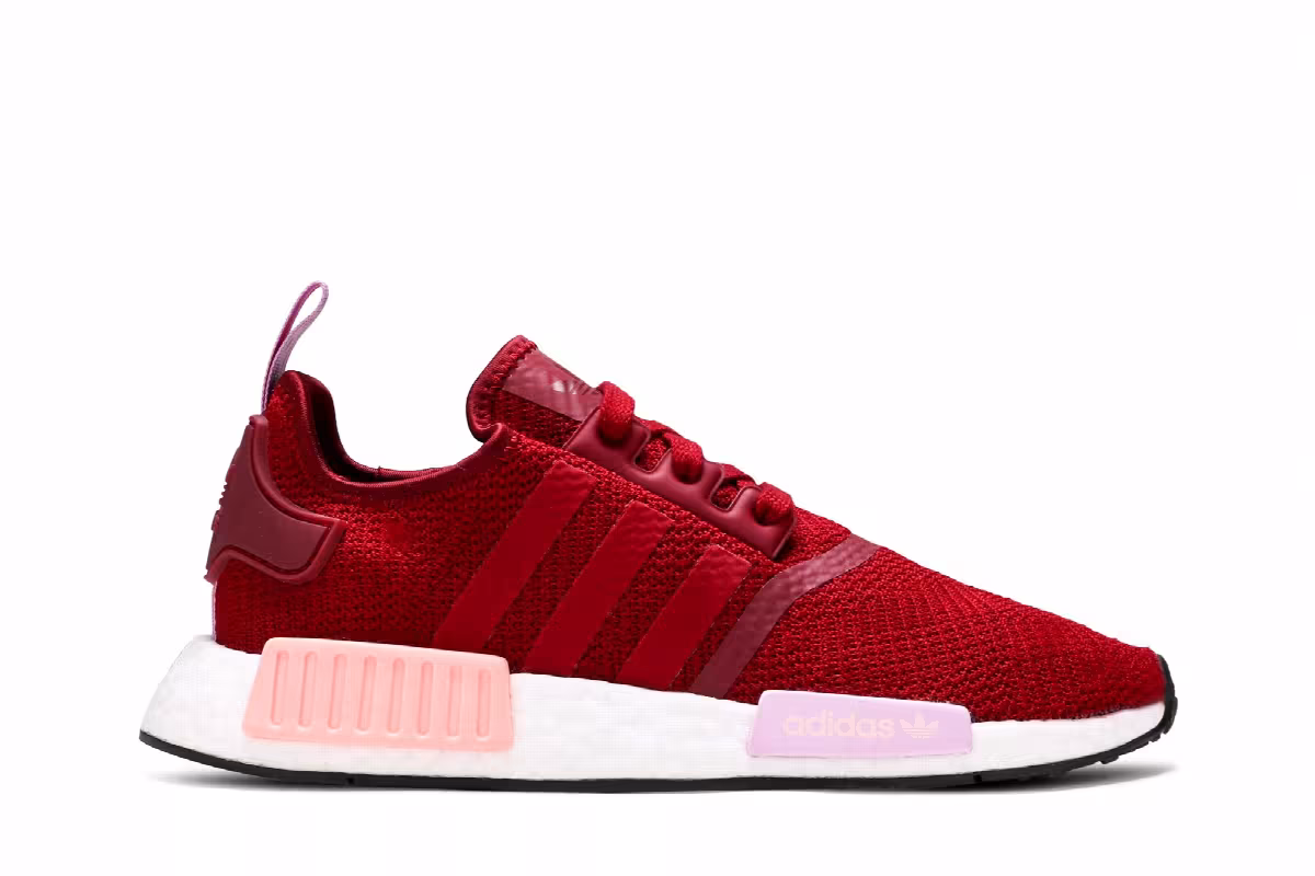Adidas Women's NMD_R1 Collegiate Burgundy, view 2