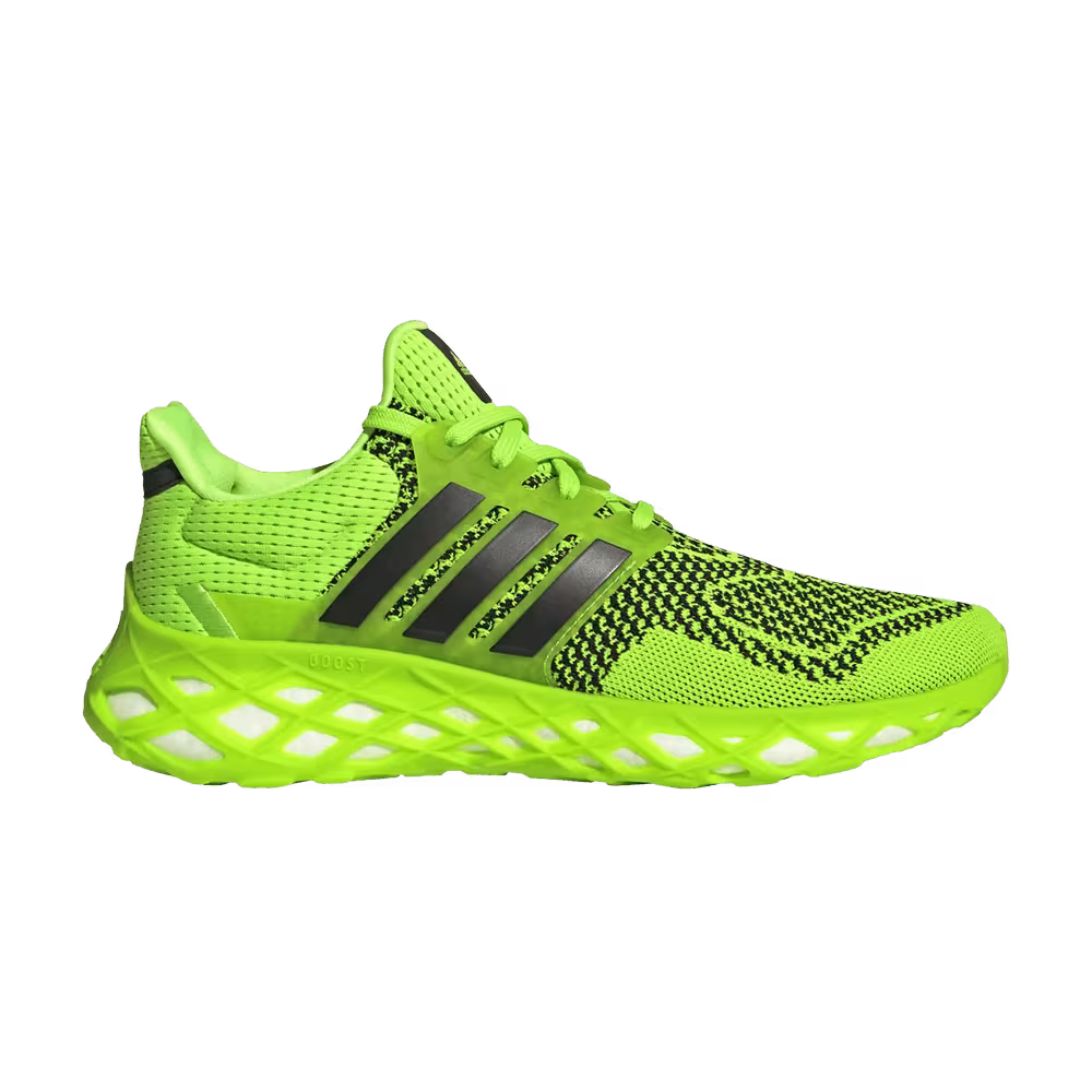 adidas UltraBoost Web DNA Solar Green Black