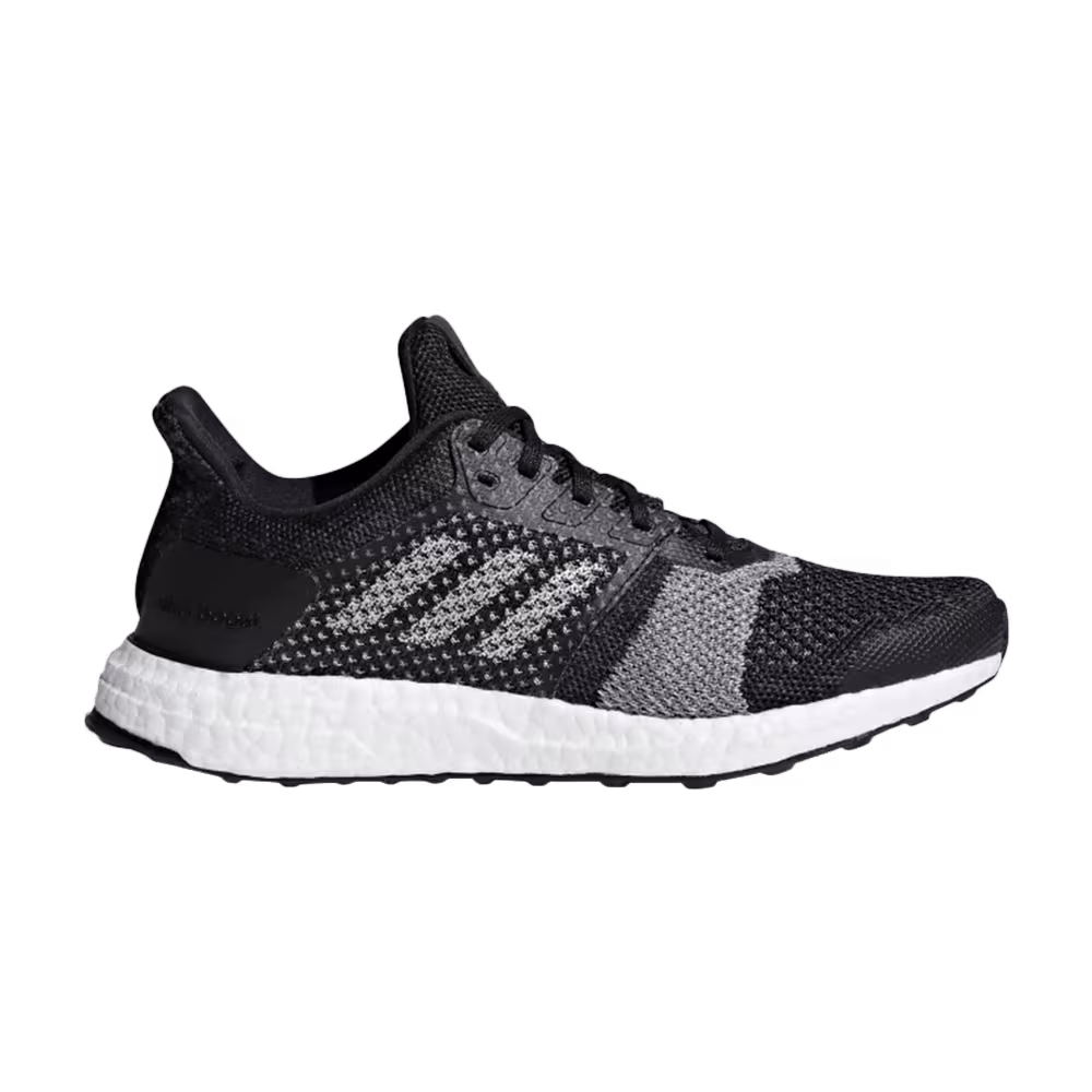 Adidas Women's UltraBoost ST Silver Metallic Carbon