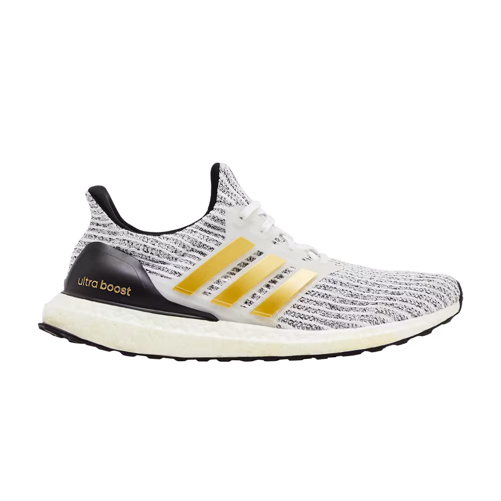 Adidas UltraBoost White Gold Metallic