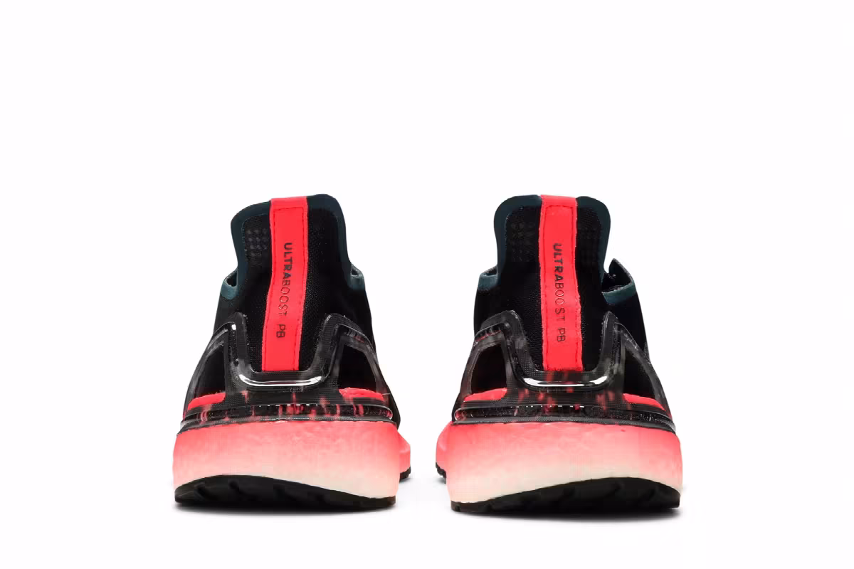 Adidas Women's UltraBoost PB Black Signal Pink, view 7