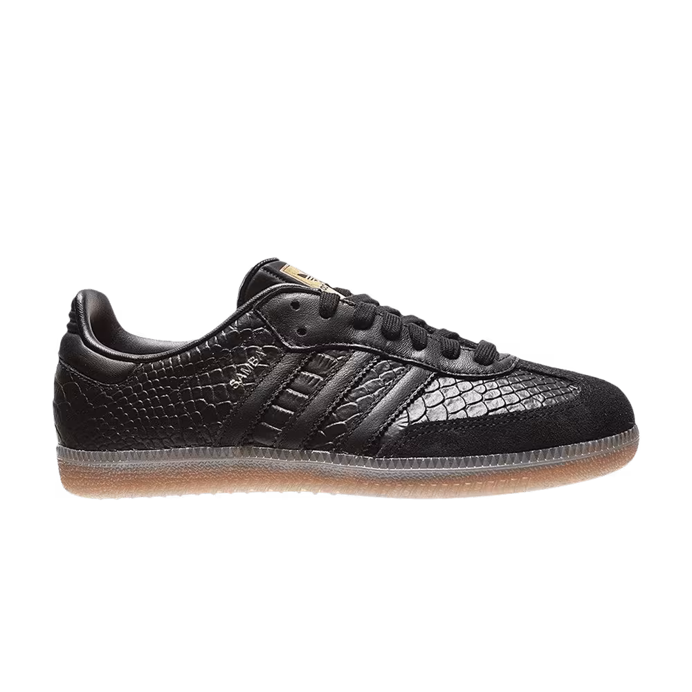 Adidas Women's Samba Black Croc Gum