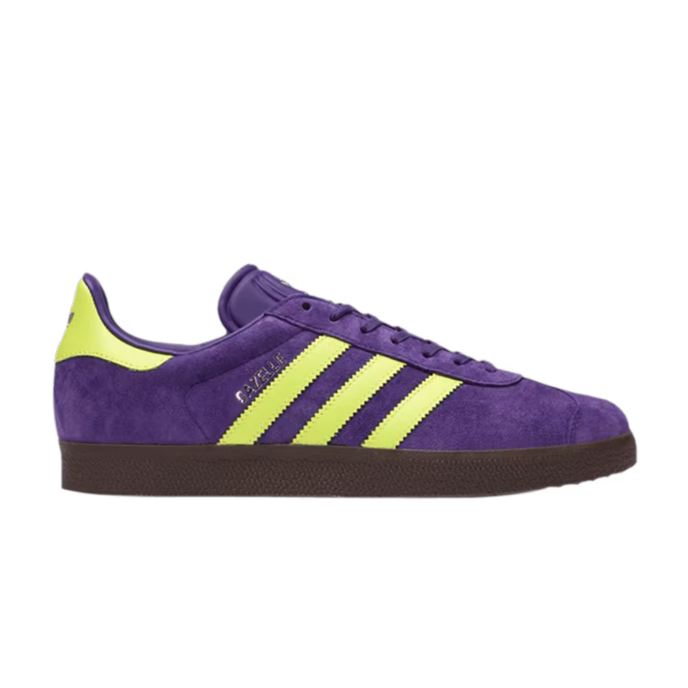 Adidas Gazelle Unity Purple Yellow