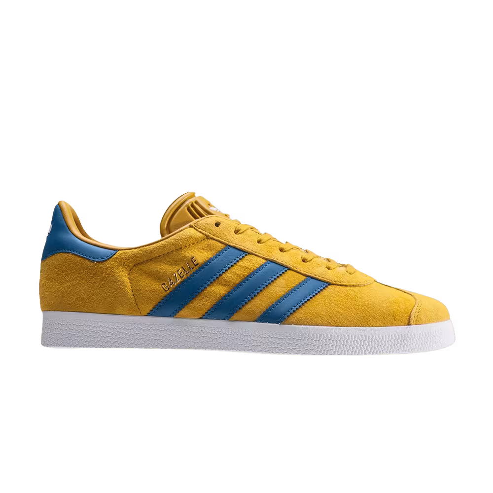 Adidas Gazelle Mustard Blue