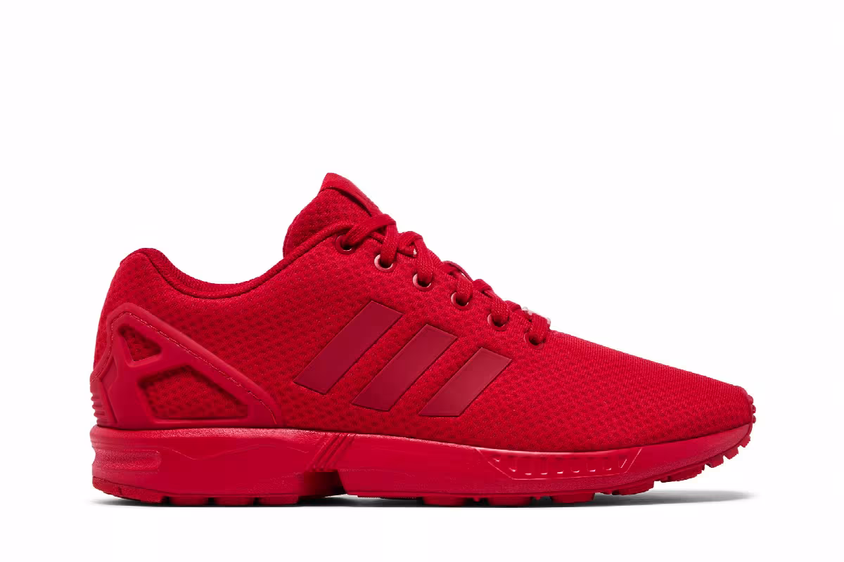 Adidas ZX Flux Triple Red, view 2