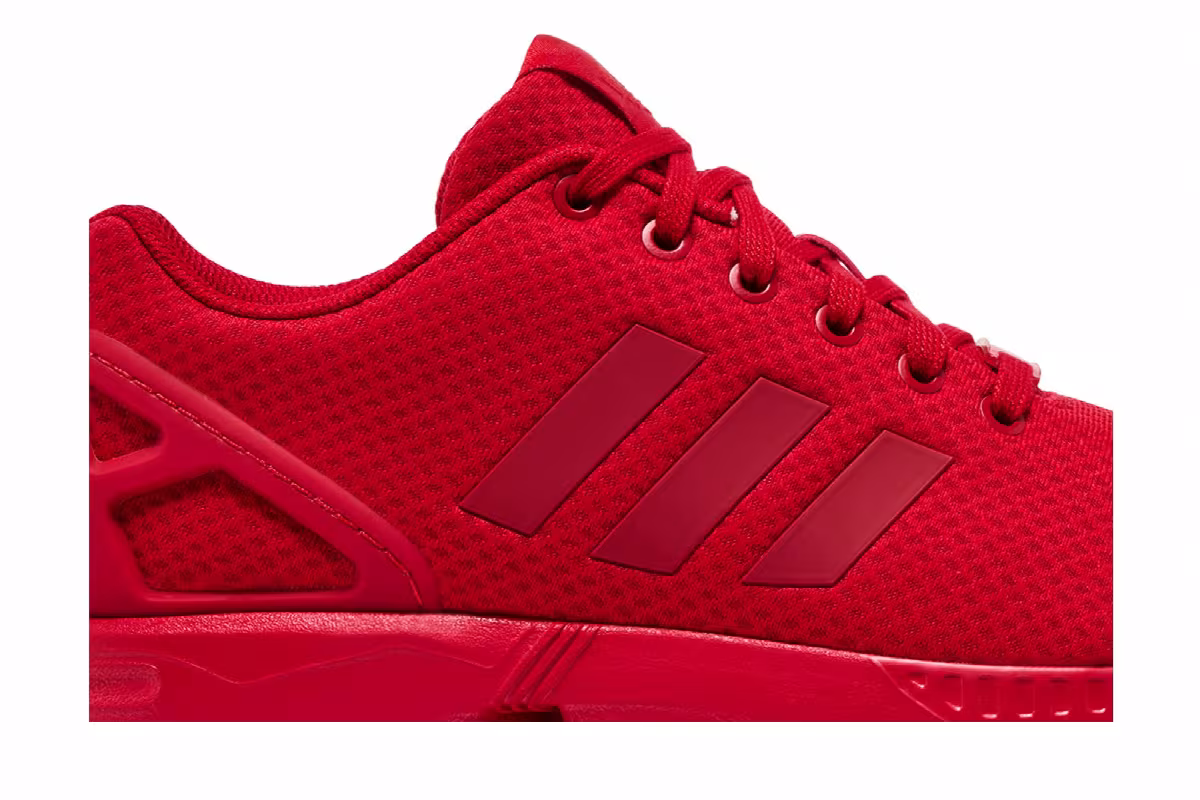Adidas ZX Flux Triple Red, view 3