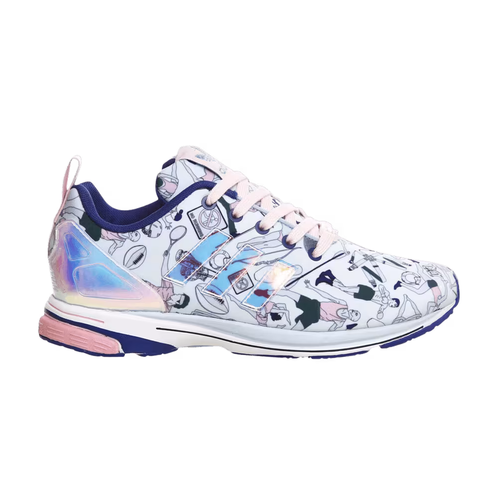Mary Katrantzou x adidas Women's ZX Flux Tech Clear Sky
