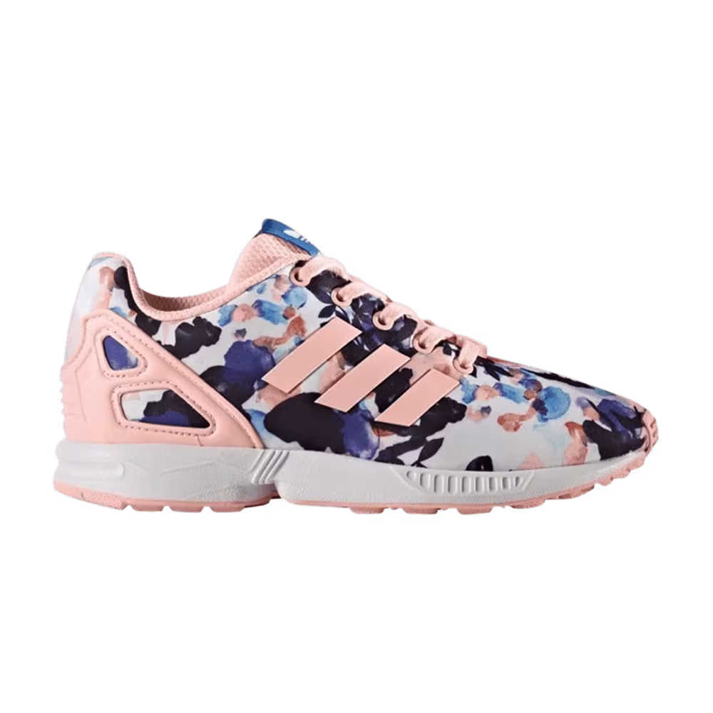 Adidas ZX Flux J Haze Coral Watercolor