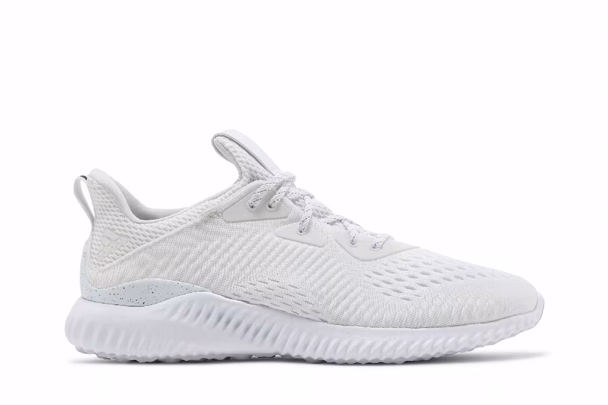 Adidas Alphabounce 1 Triple White, view 2