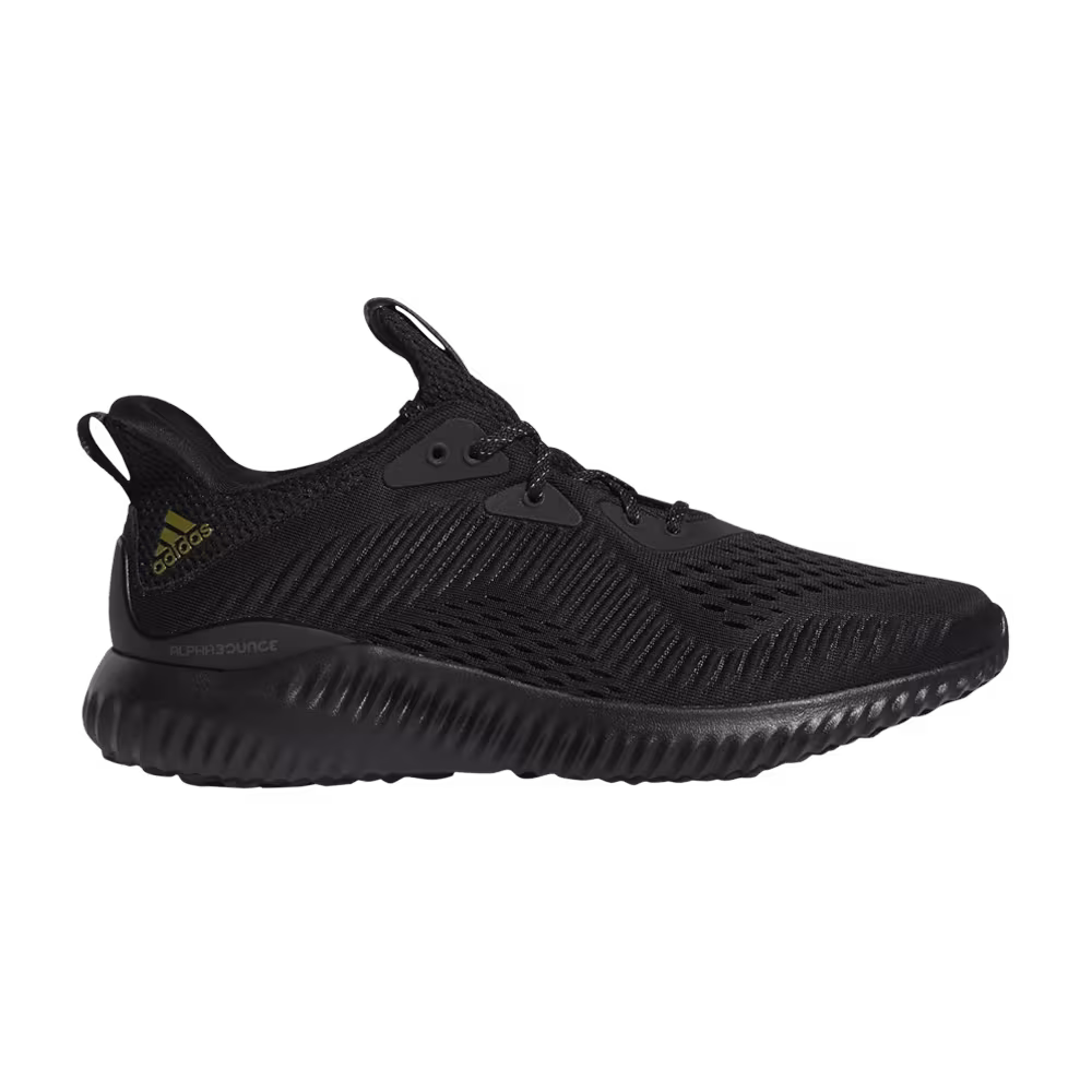 adidas Alphabounce 1 Black Gold Metallic
