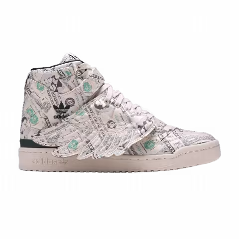 Jeremy Scott x adidas Forum Wings 1.0 'Money' Sample