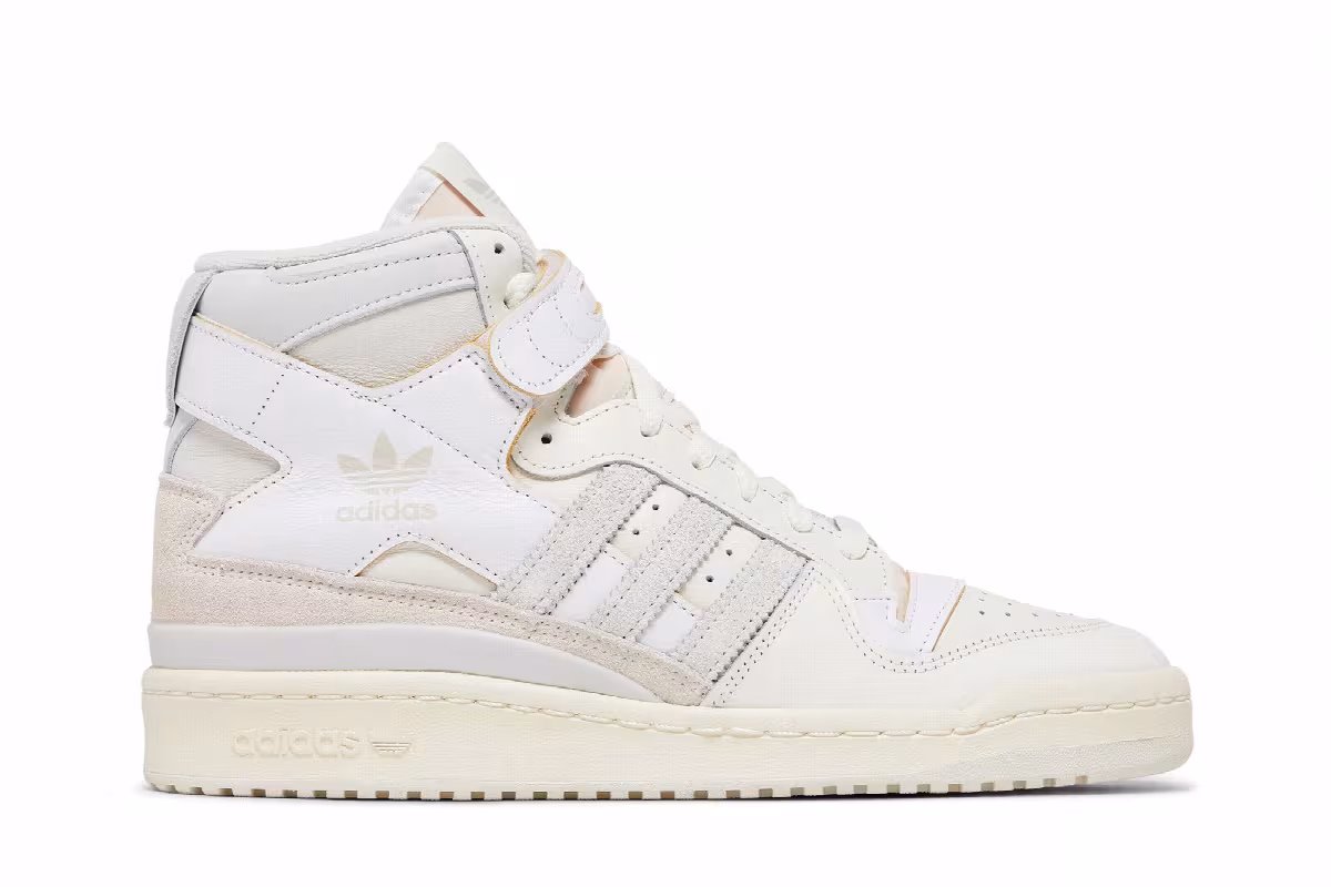 adidas Forum 84 High Off White Orbit Grey, view 2