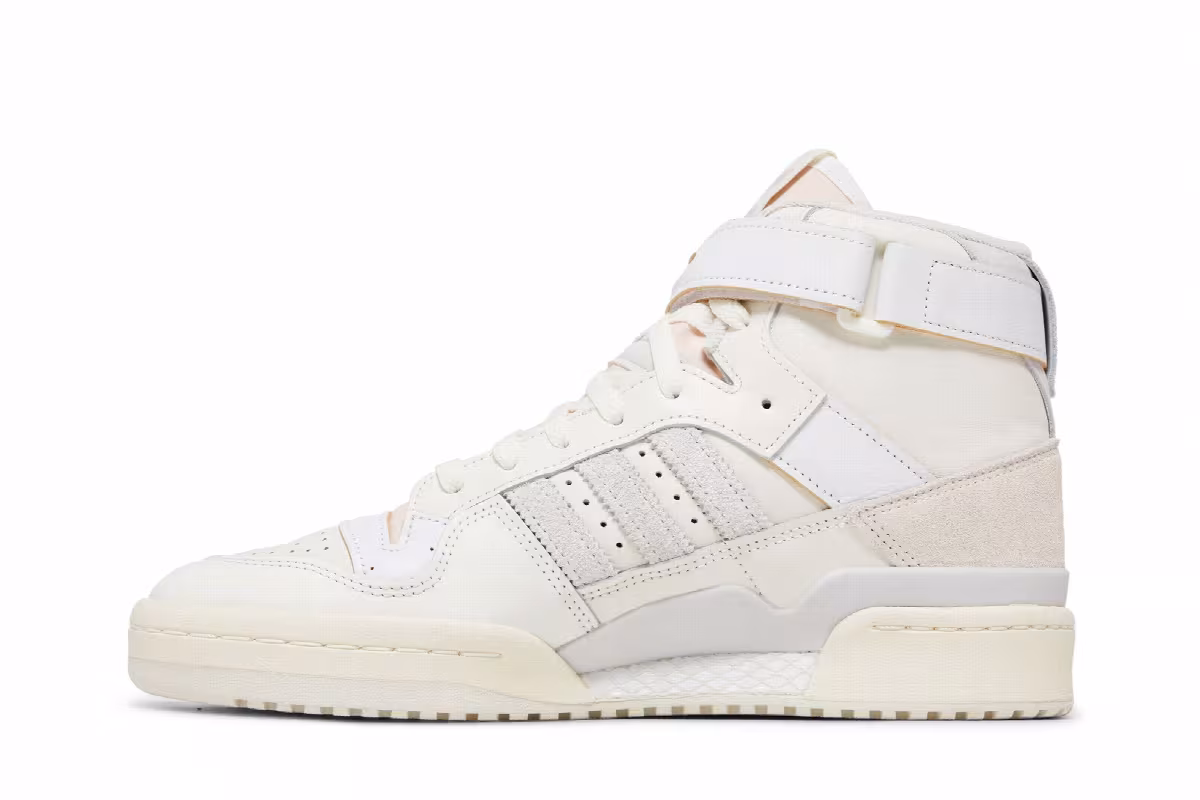 adidas Forum 84 High Off White Orbit Grey, view 4