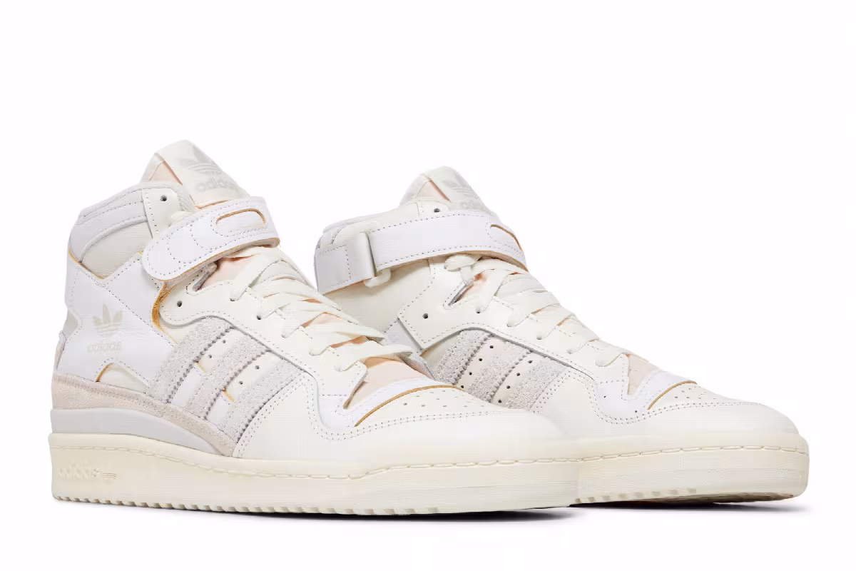 adidas Forum 84 High Off White Orbit Grey, view 9