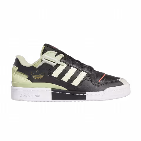 Adidas Forum Exhibit Low 'Black Almost Lime'