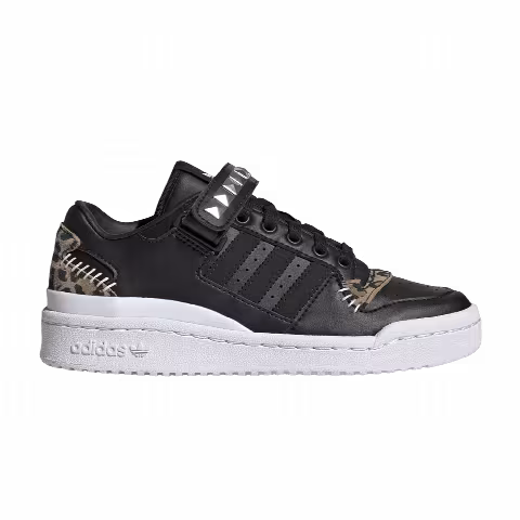 Adidas Forum Low J 'Black Leopard'