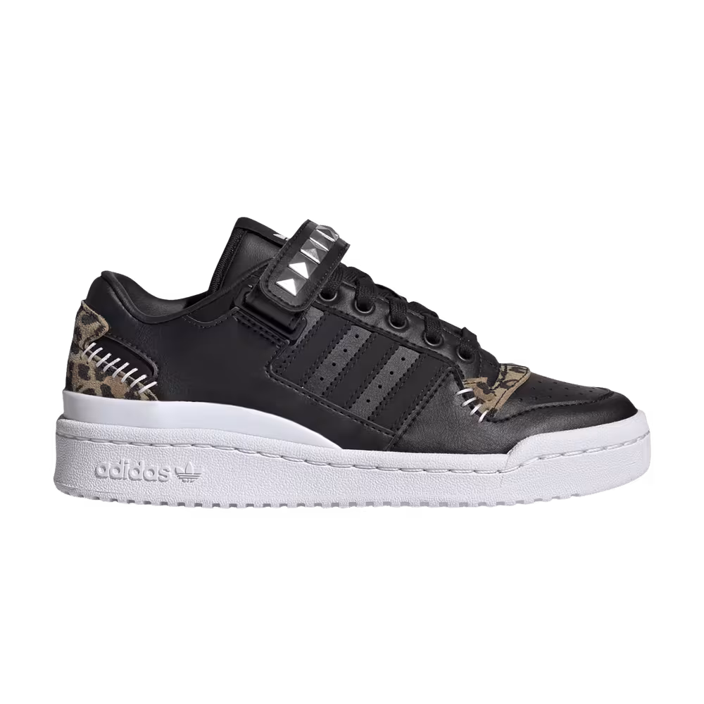 Adidas Forum Low J Black Leopard