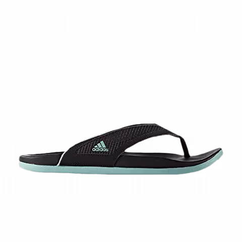 Adidas Wmns Adilette Comfort Slide 'Black Mint'