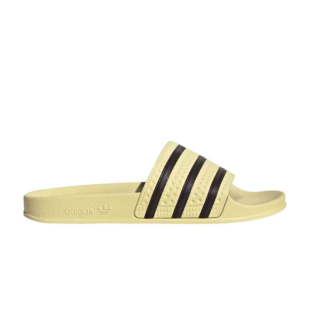 Adidas Adilette Slides Almost Yellow