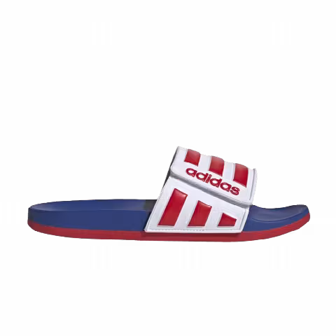 Adidas Adilette Comfort ADJ 'Scarlet Team Royal Blue'