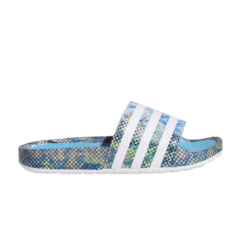 Ninja x adidas Adilette Boost Slide Time In - Signal Cyan