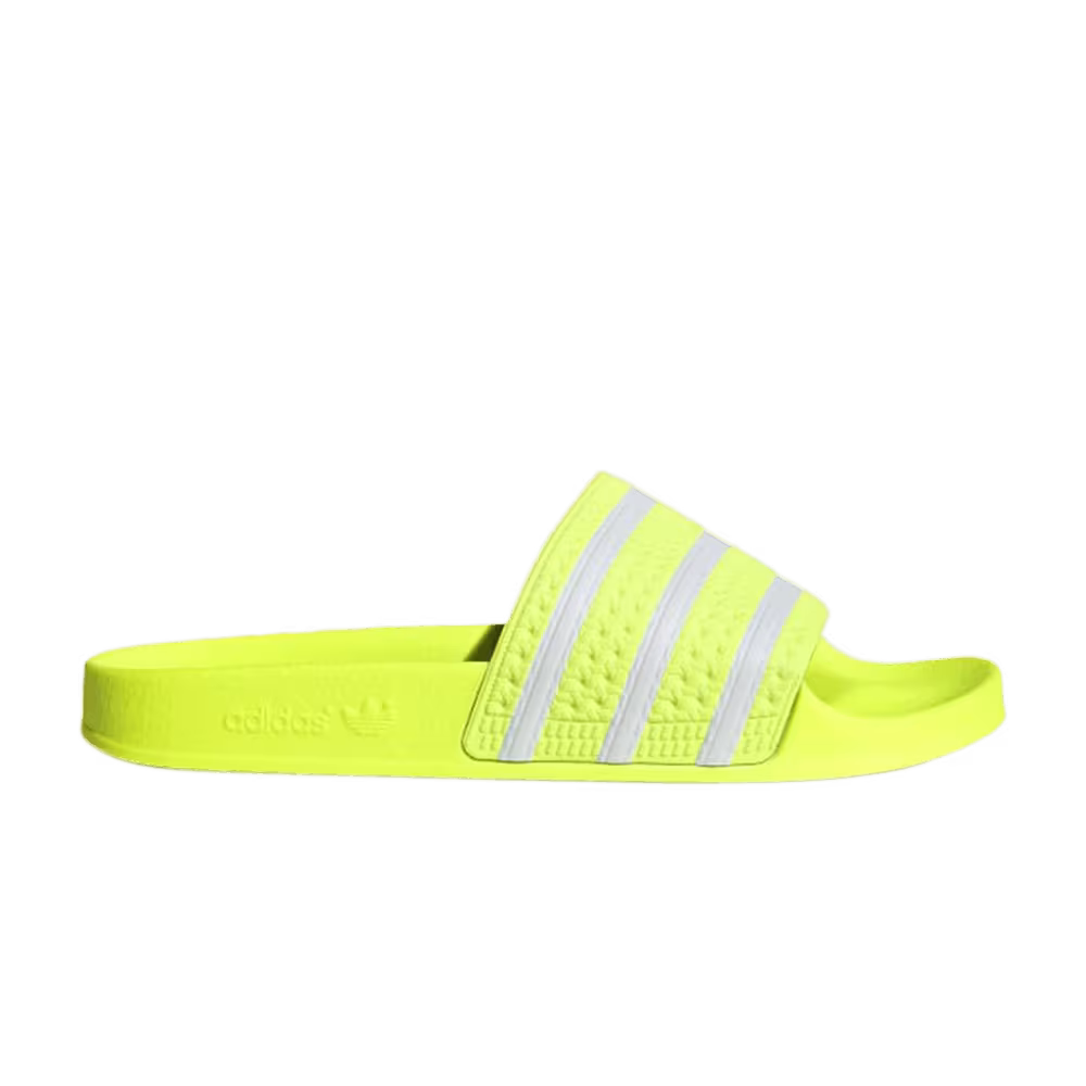 Adidas Adilette Slides Solar Yellow