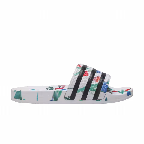 Adidas Wmns Adilette Slides 'White Floral'