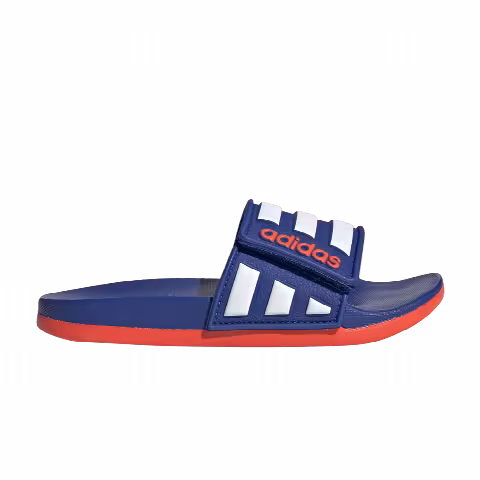 Adidas Adilette Comfort Adjustable Slide J 'Team Royal Solar Red'