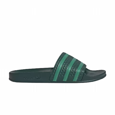 Adidas Adilette Slides 'Dark Green'