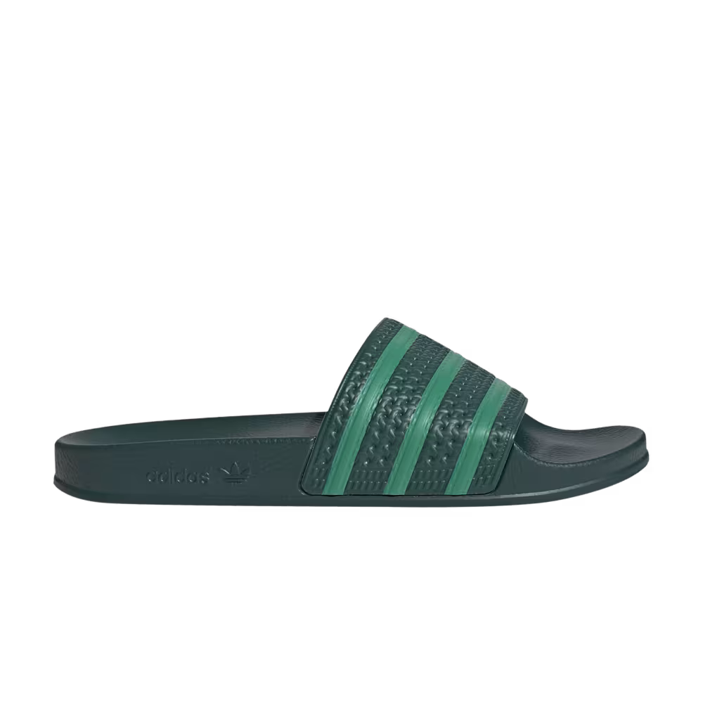 Adidas Adilette Slides Dark Green