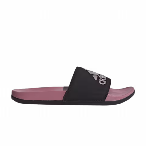 Adidas Wmns Adilette Comfort Slide 'Black Trace Maroon'