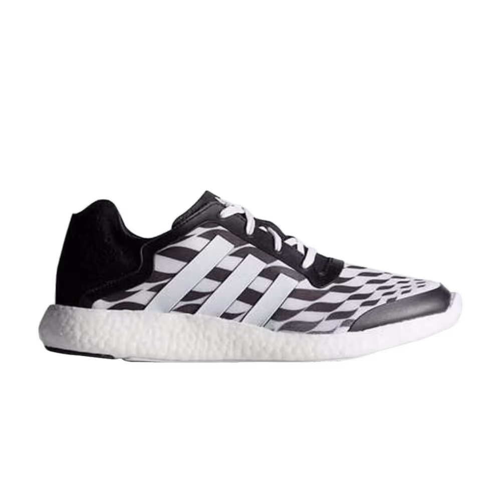 Adidas PureBoost White Black Grey