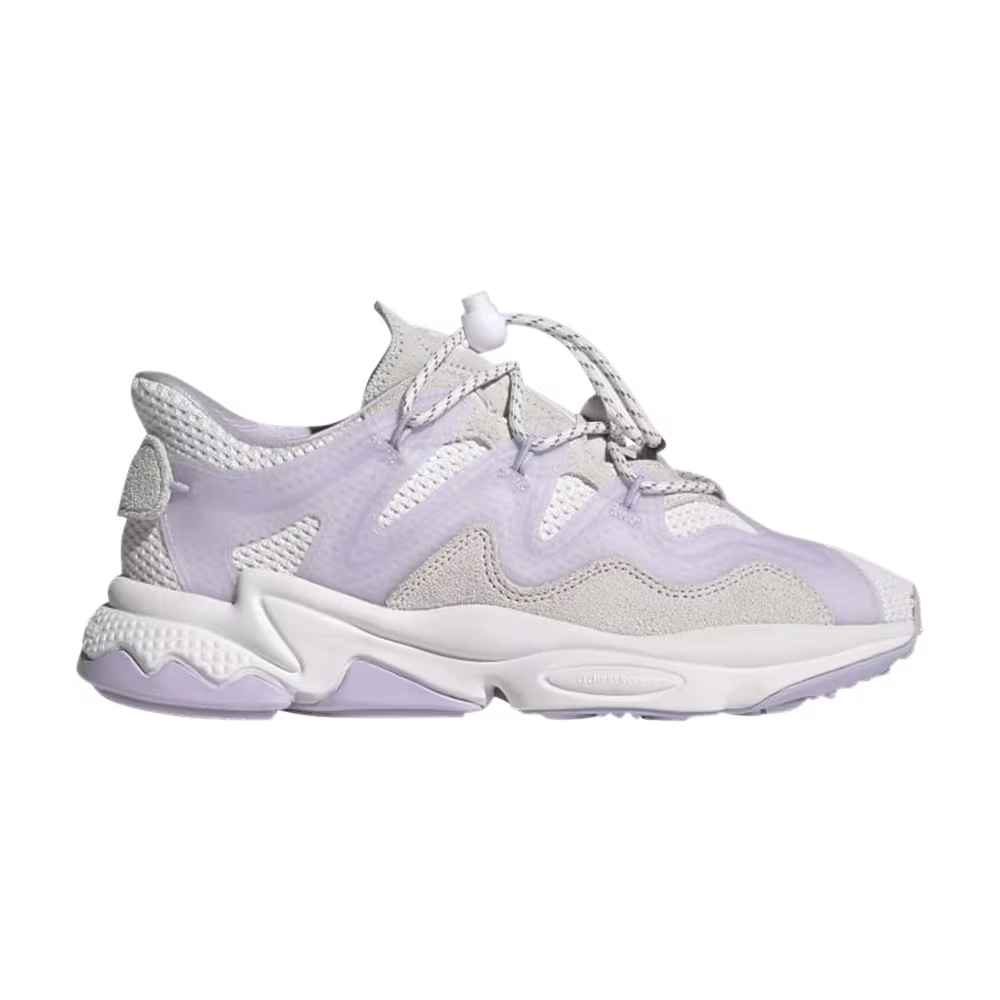 Adidas Women's Ozweego Plus White Pulse Aqua