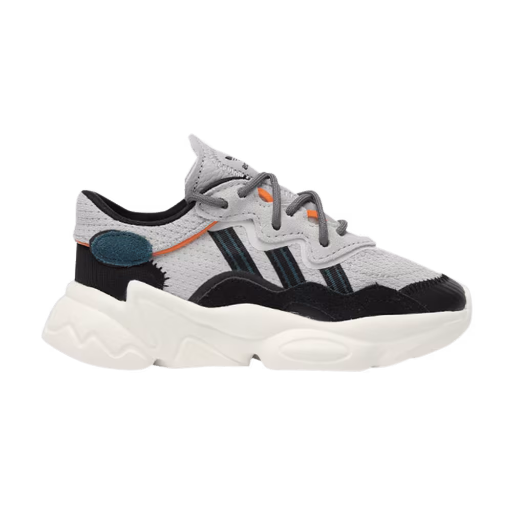 Adidas Ozweego Little Kids Grey Utility Green