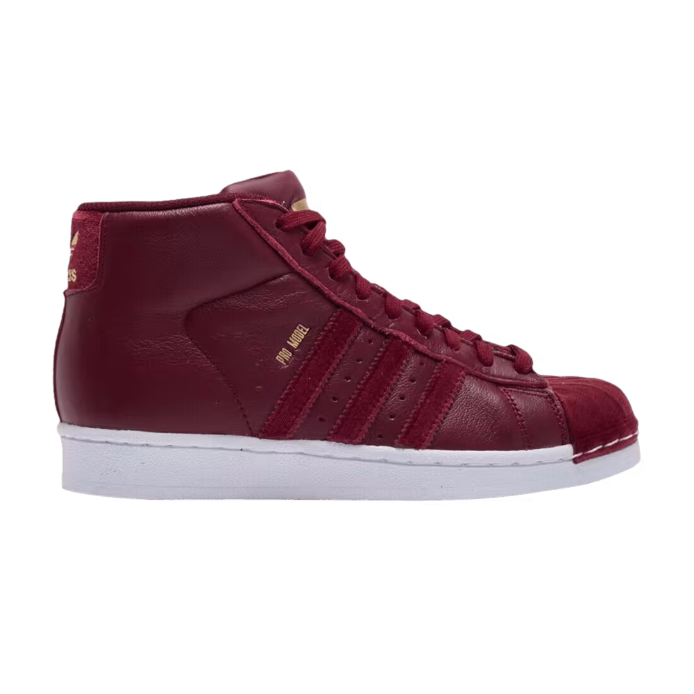 Adidas Pro Model J Collegiate Burgundy