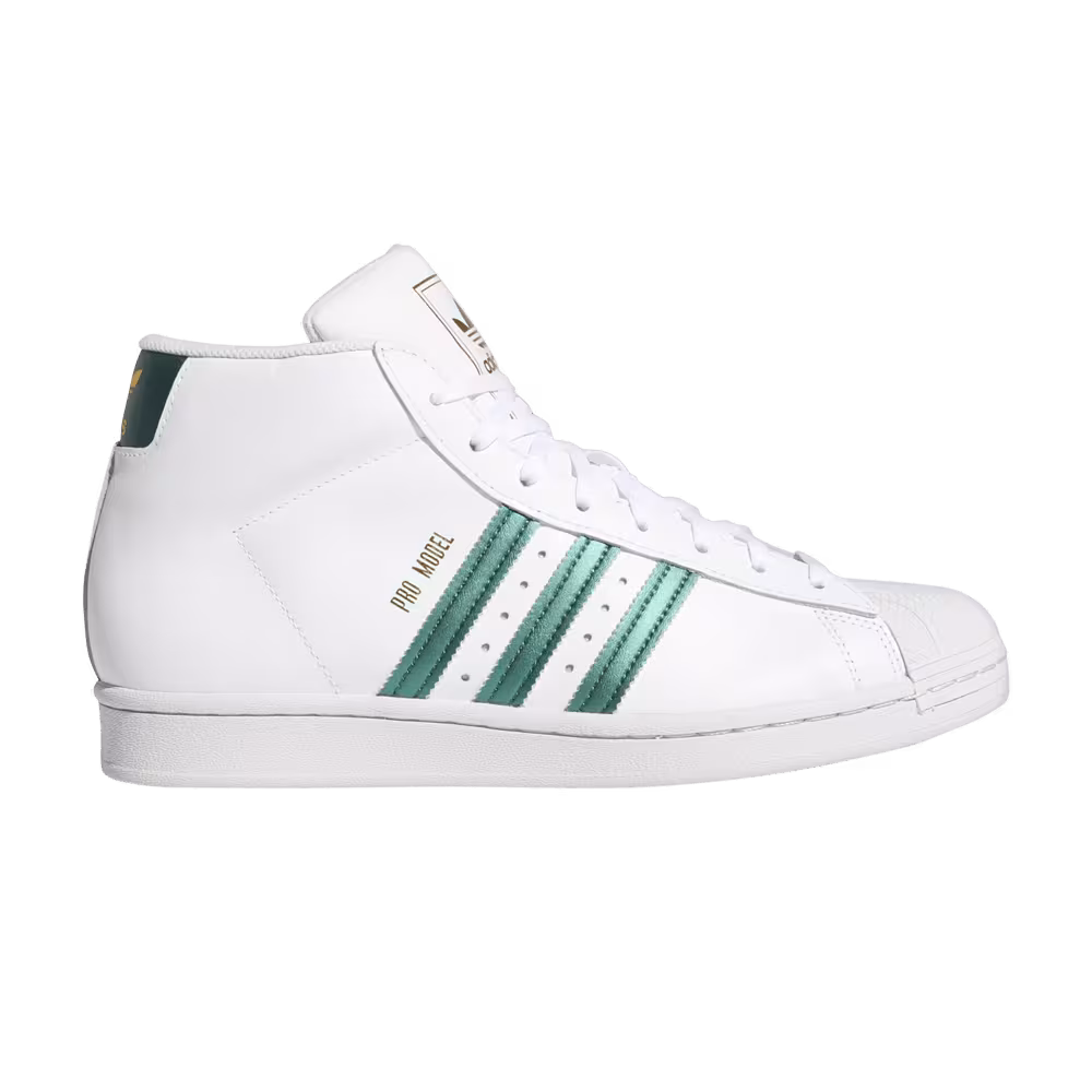 Adidas Pro Model White Collegiate Green