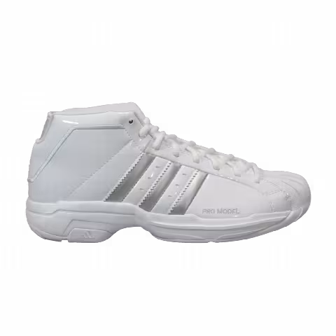 Adidas Pro Model 2G Team 'White Light Solid Grey'