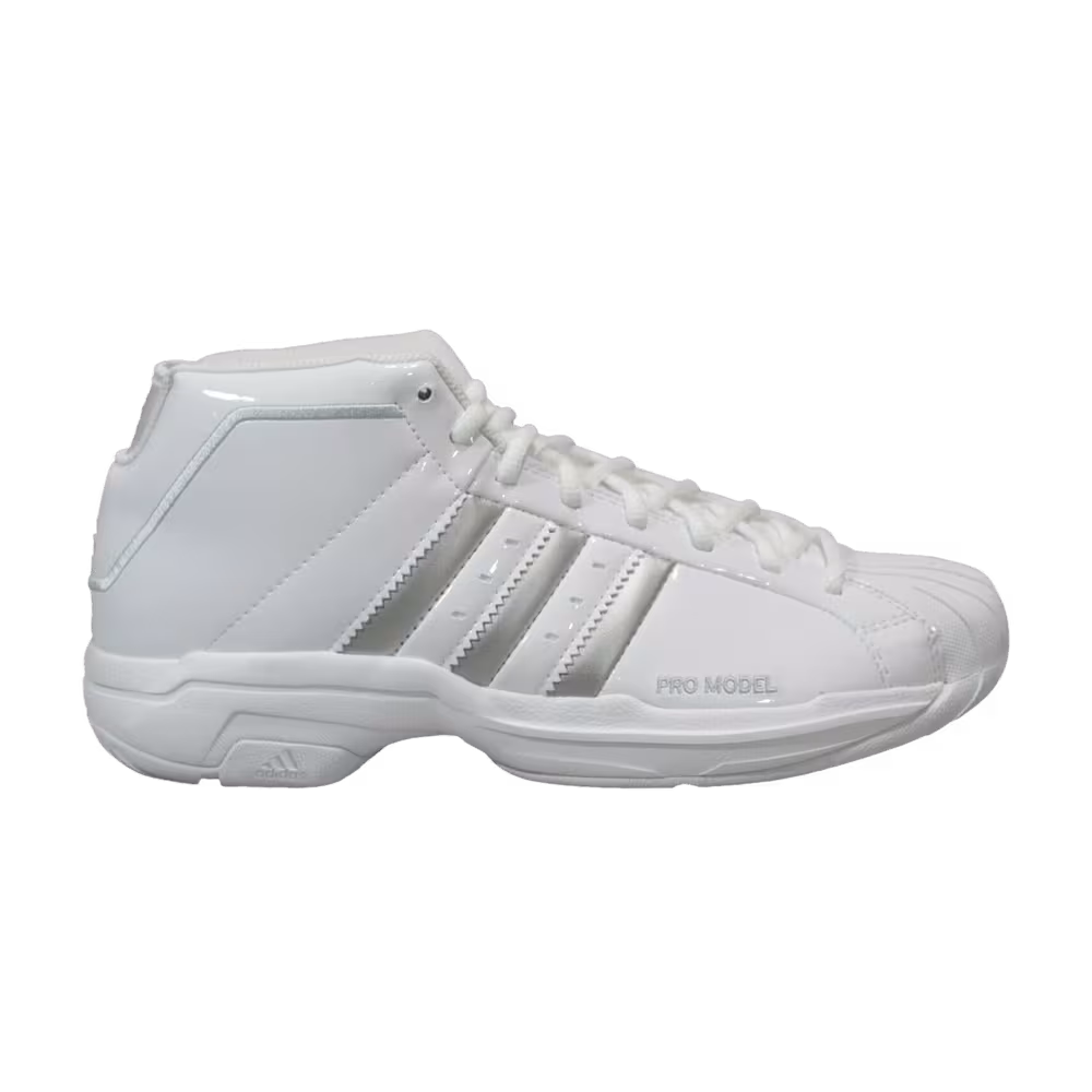 Adidas Pro Model 2G Team White Light Solid Grey