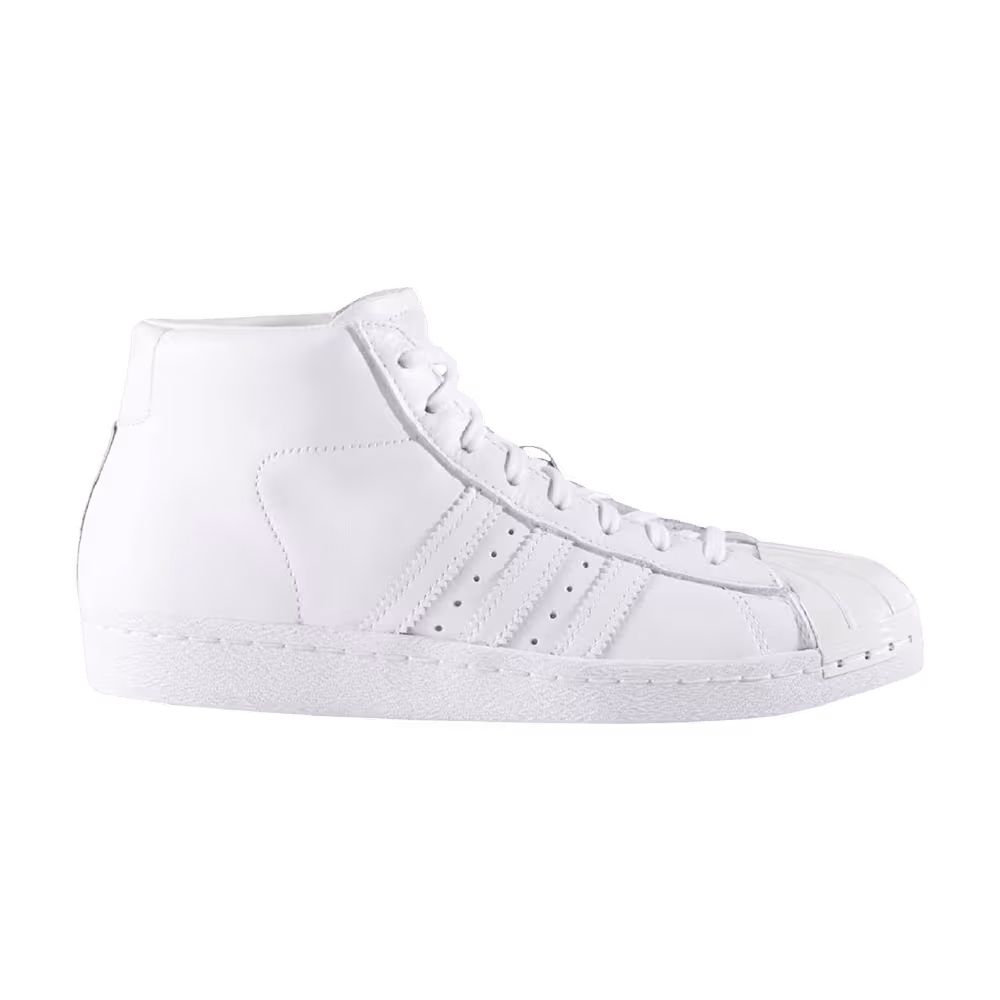 Adidas Women's Pro Model Triple White