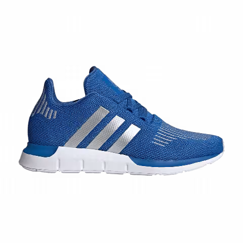 Adidas Swift Run J 'Blue Metallic Silver'