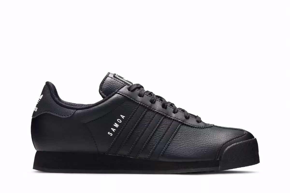 Adidas Samoa Triple Black, view 2
