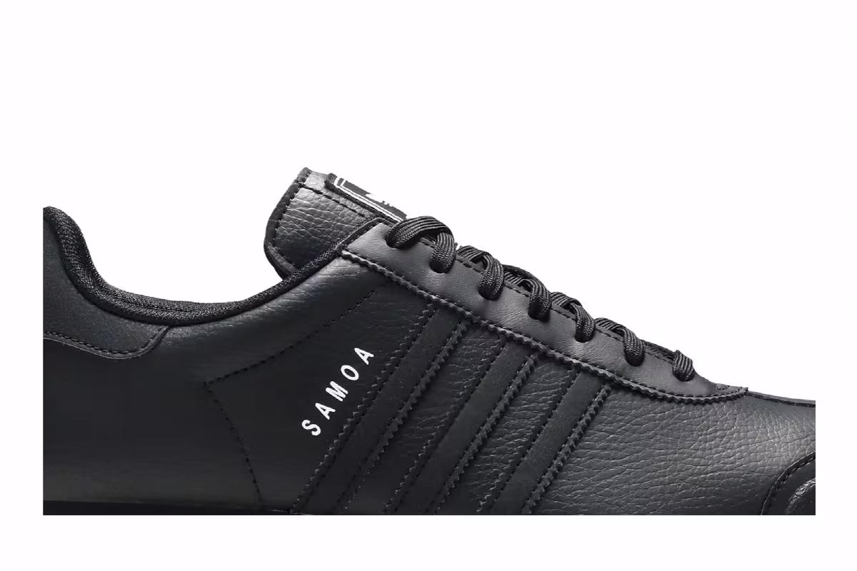 Adidas Samoa Triple Black, view 3
