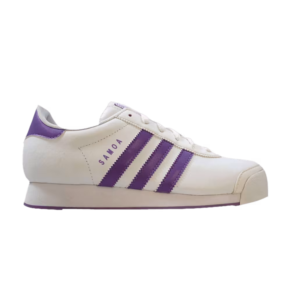 Adidas Women's Samoa White Super Purple