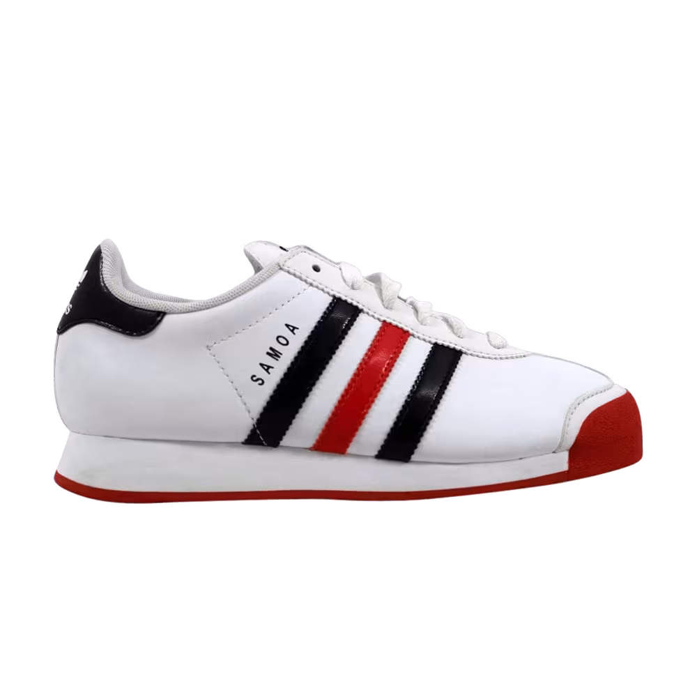 Adidas Samoa J White Red Black