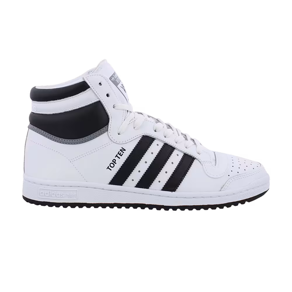 Adidas Top Ten High White Black