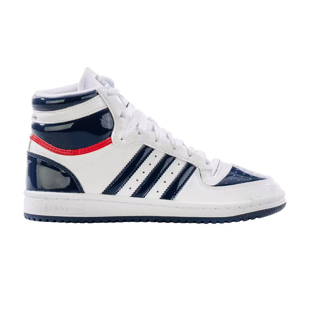 Adidas Women's Top Ten RB White Collegiate Navy Patent